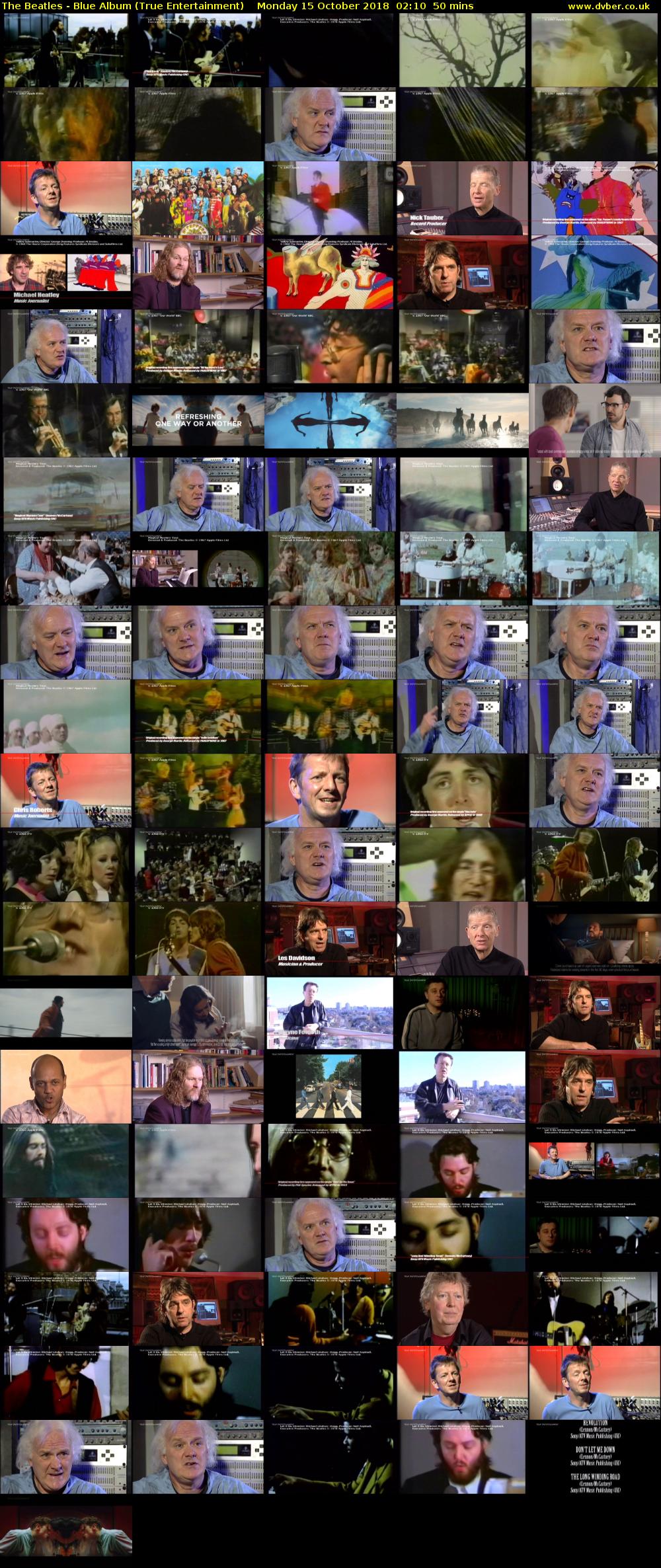 The Beatles - Blue Album (True Entertainment) Monday 15 October 2018 02:10 - 03:00