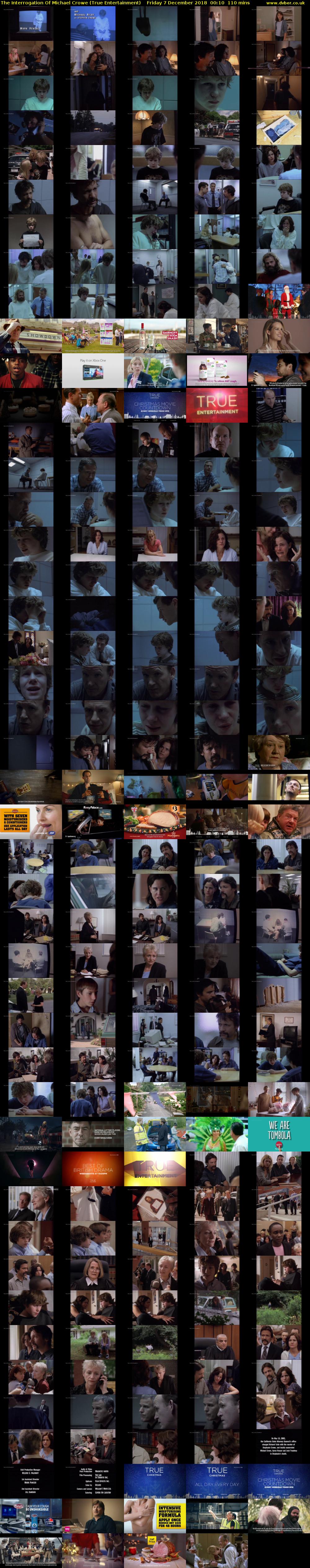 The Interrogation Of Michael Crowe (True Entertainment) Friday 7 December 2018 00:10 - 02:00