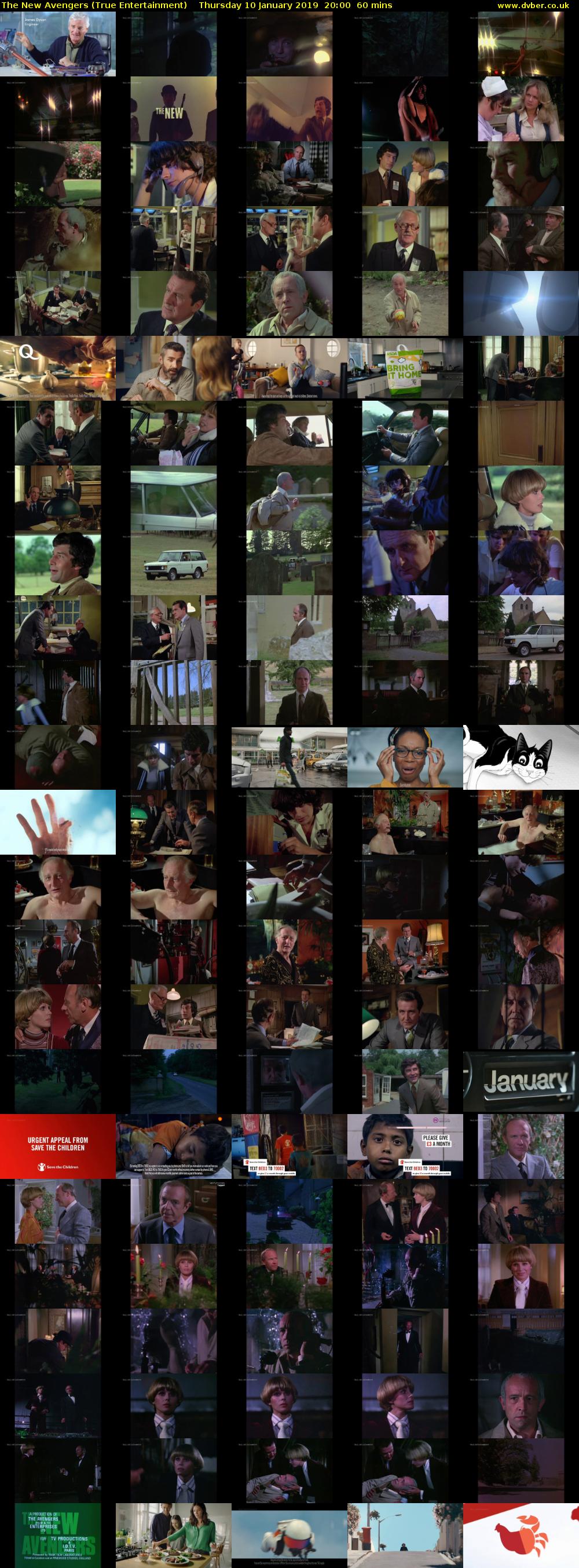 The New Avengers (True Entertainment) Thursday 10 January 2019 20:00 - 21:00