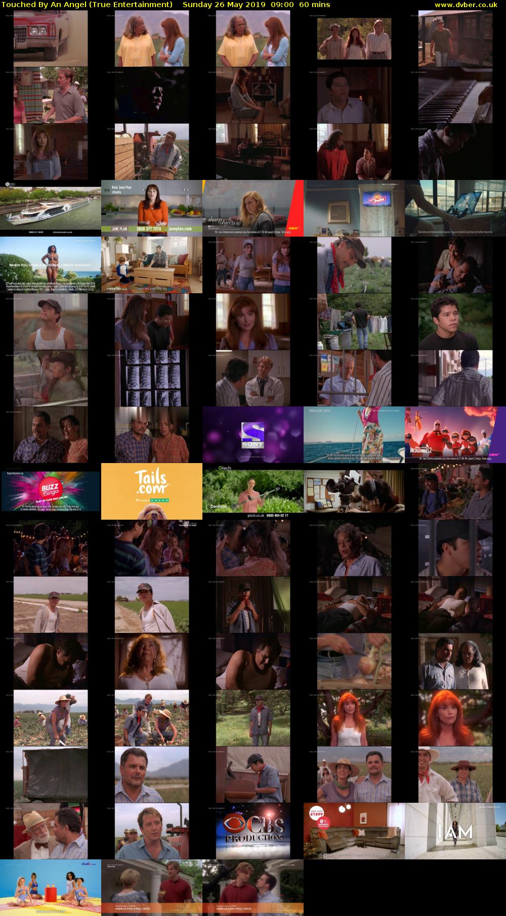 Touched By An Angel (True Entertainment) Sunday 26 May 2019 09:00 - 10:00