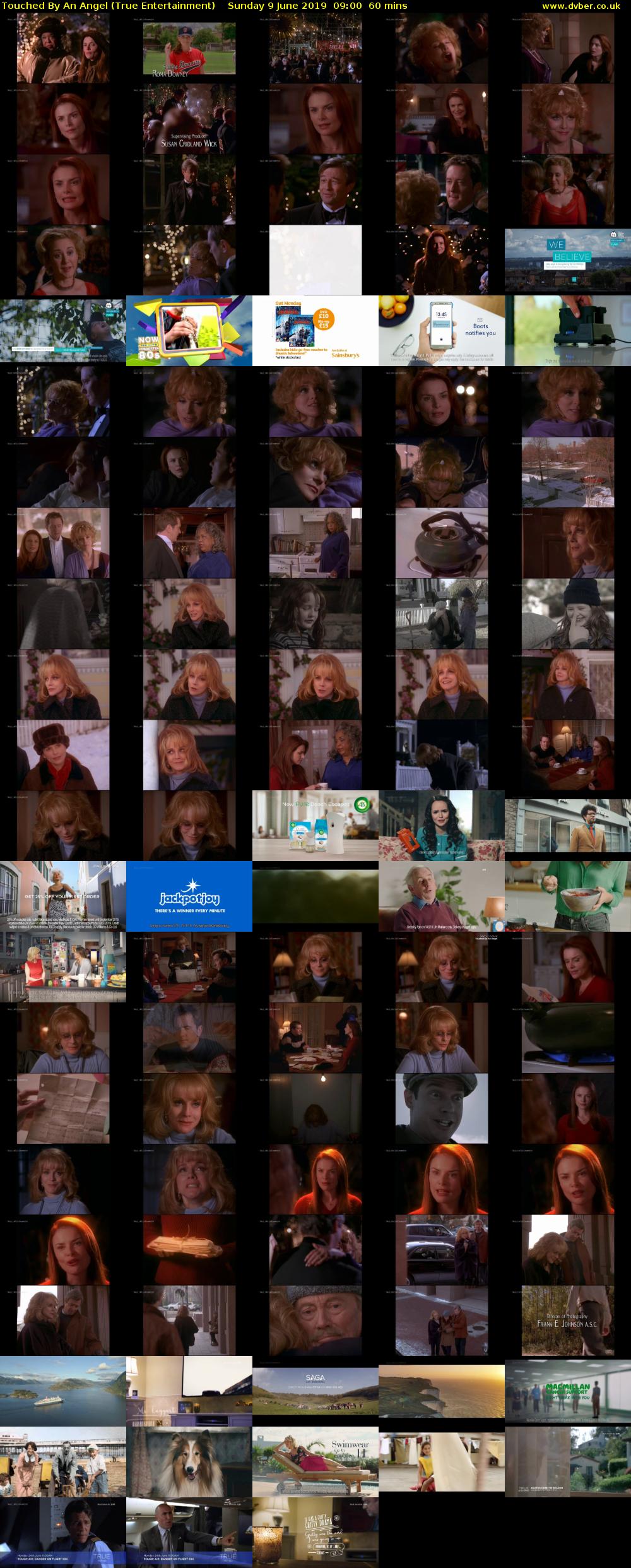 Touched By An Angel (True Entertainment) Sunday 9 June 2019 09:00 - 10:00