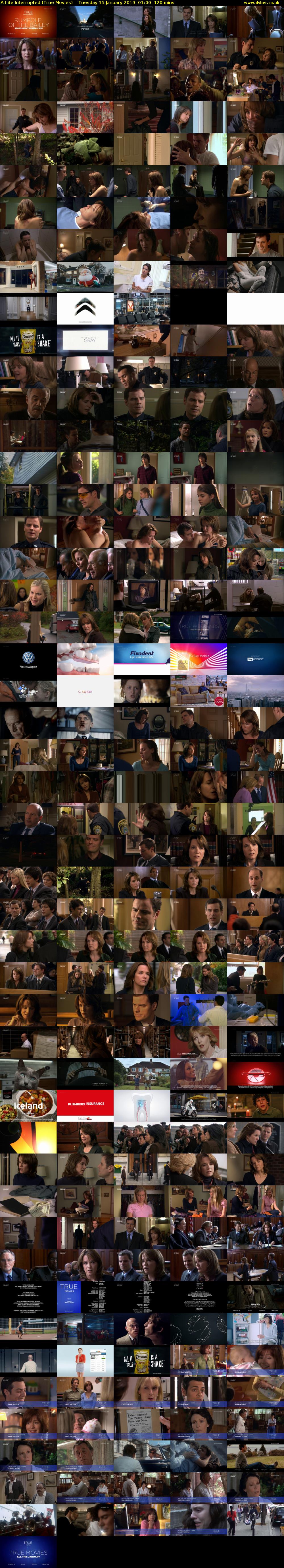 A Life Interrupted (True Movies) Tuesday 15 January 2019 01:00 - 03:00