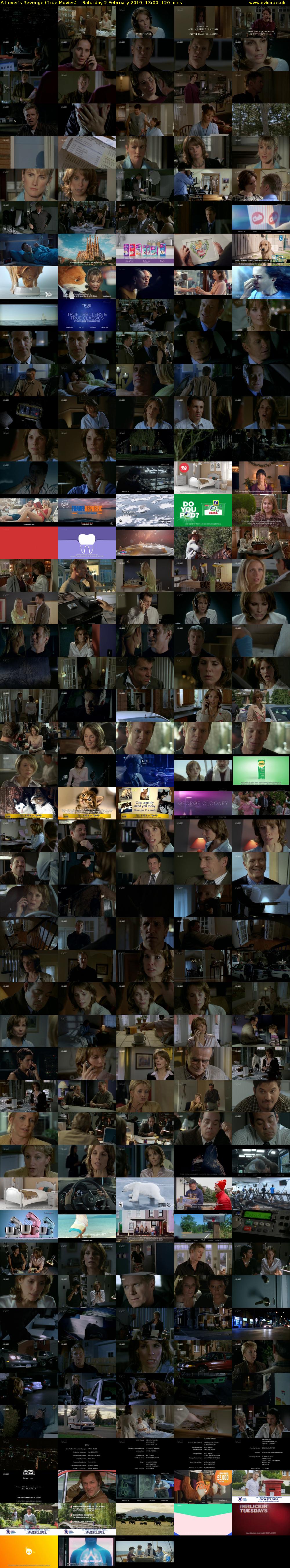 A Lover's Revenge (True Movies) Saturday 2 February 2019 13:00 - 15:00