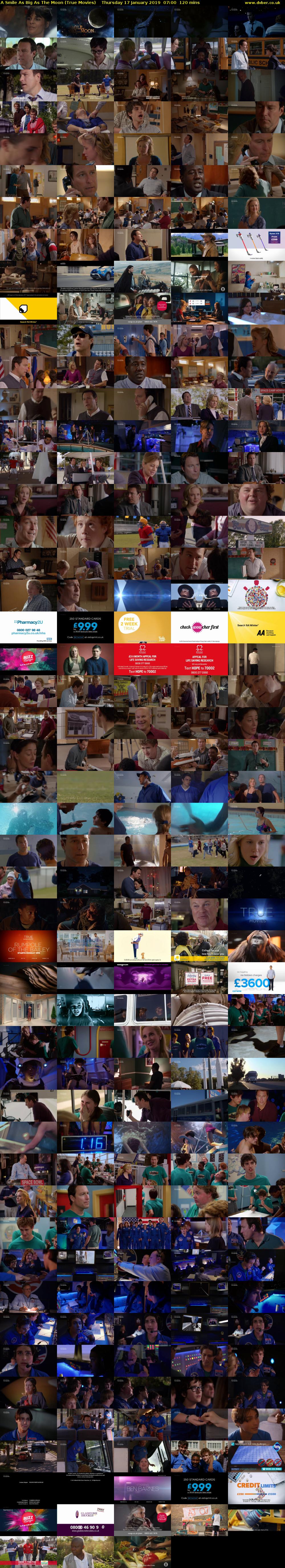 A Smile As Big As The Moon (True Movies) Thursday 17 January 2019 07:00 - 09:00