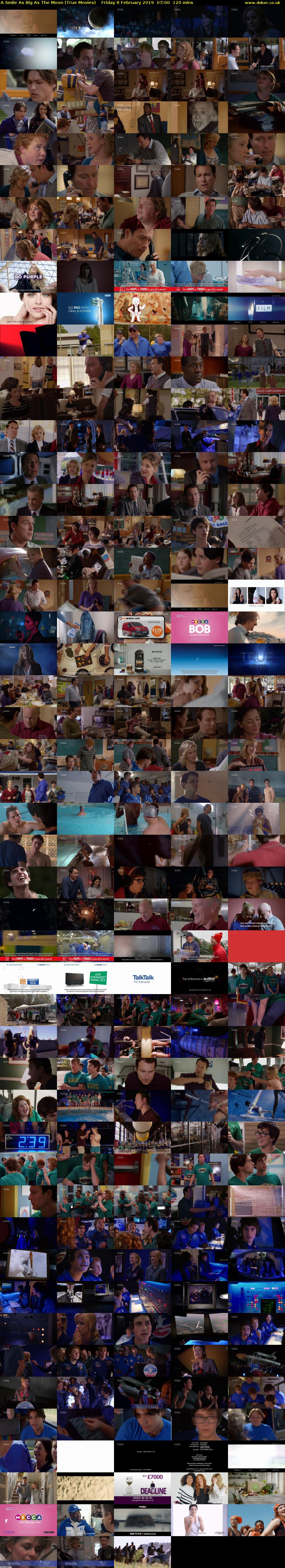 A Smile As Big As The Moon (True Movies) Friday 8 February 2019 07:00 - 09:00