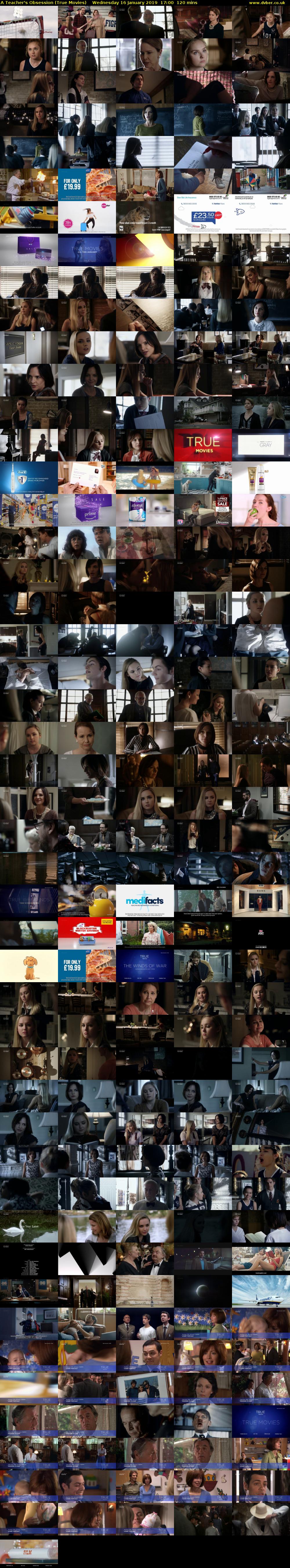 A Teacher's Obsession (True Movies) Wednesday 16 January 2019 17:00 - 19:00