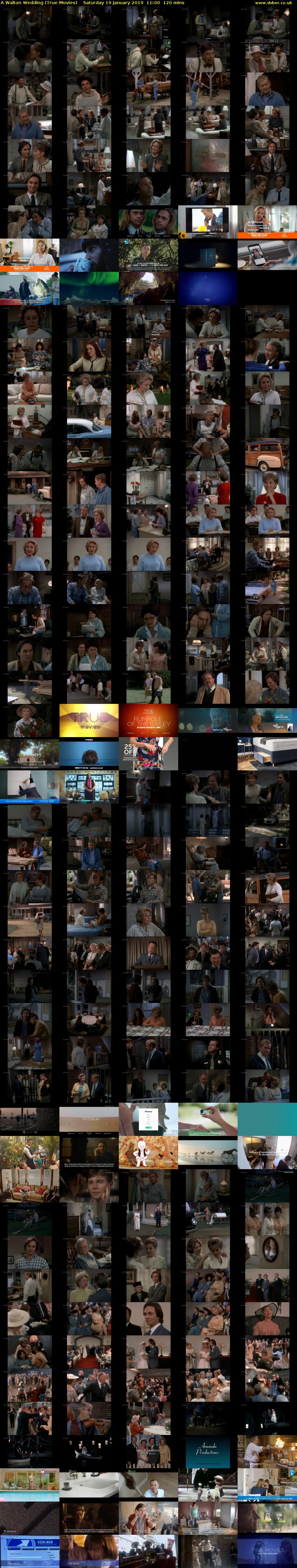 A Walton Wedding (True Movies) Saturday 19 January 2019 11:00 - 13:00