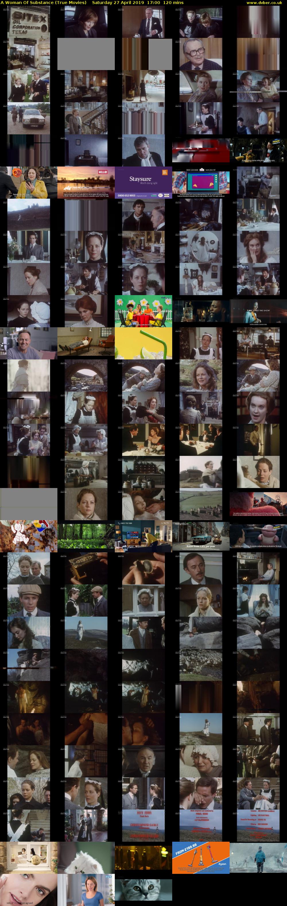 A Woman Of Substance (True Movies) Saturday 27 April 2019 17:00 - 19:00