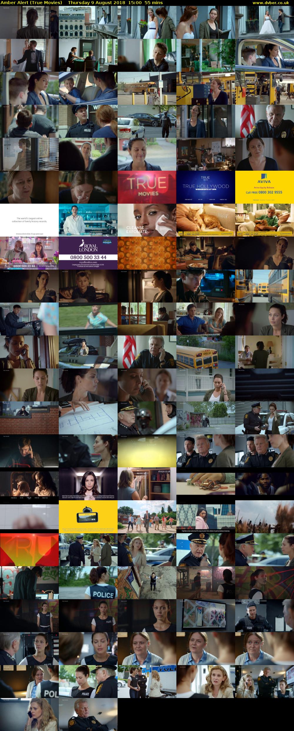 Amber Alert (True Movies) Thursday 9 August 2018 15:00 - 15:55