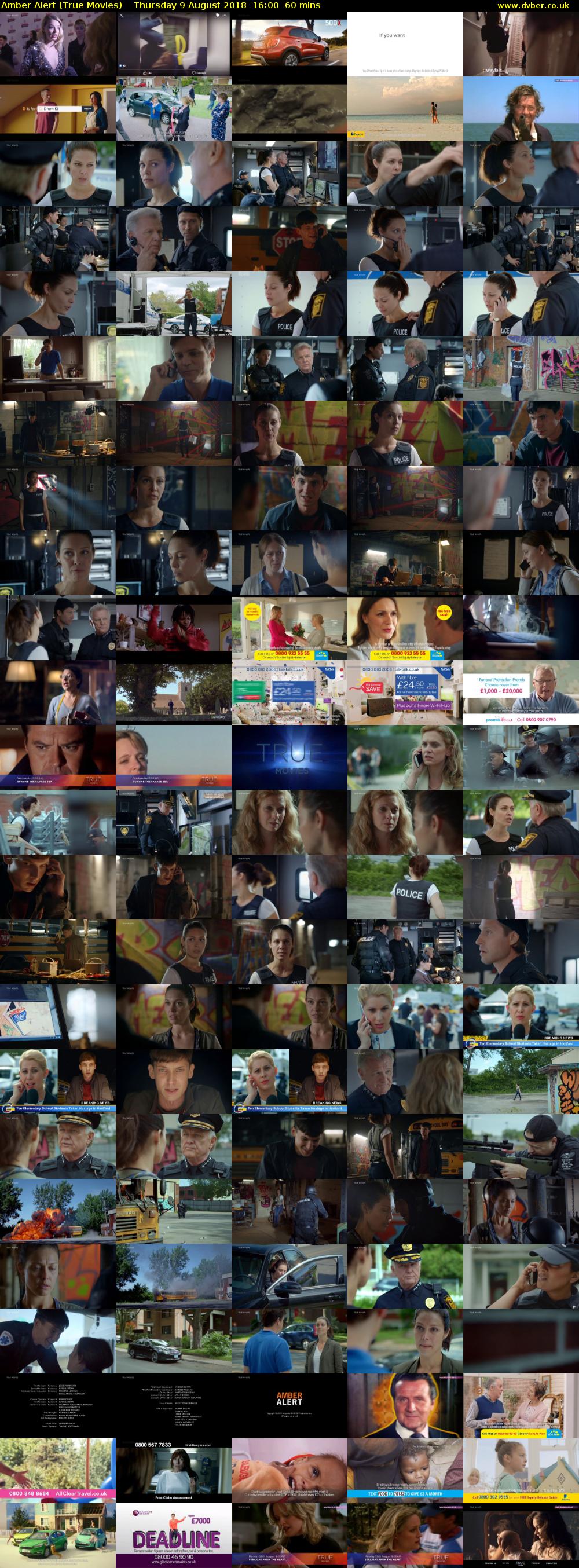 Amber Alert (True Movies) Thursday 9 August 2018 16:00 - 17:00