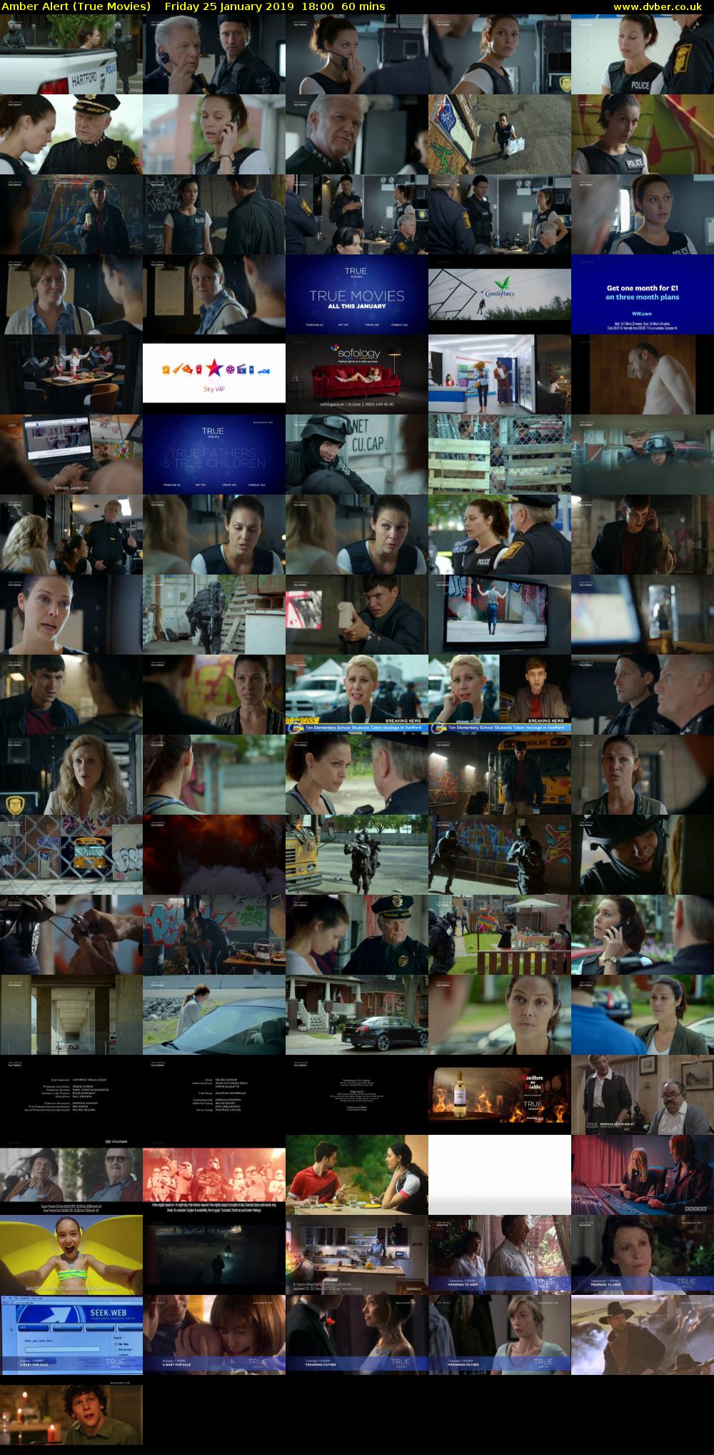 Amber Alert (True Movies) Friday 25 January 2019 18:00 - 19:00