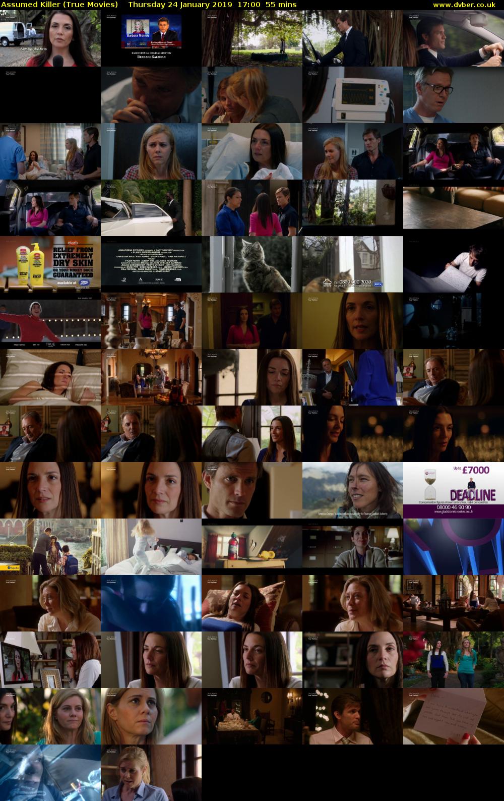 Assumed Killer (True Movies) Thursday 24 January 2019 17:00 - 17:55