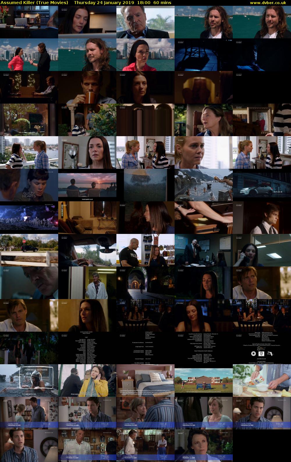 Assumed Killer (True Movies) Thursday 24 January 2019 18:00 - 19:00