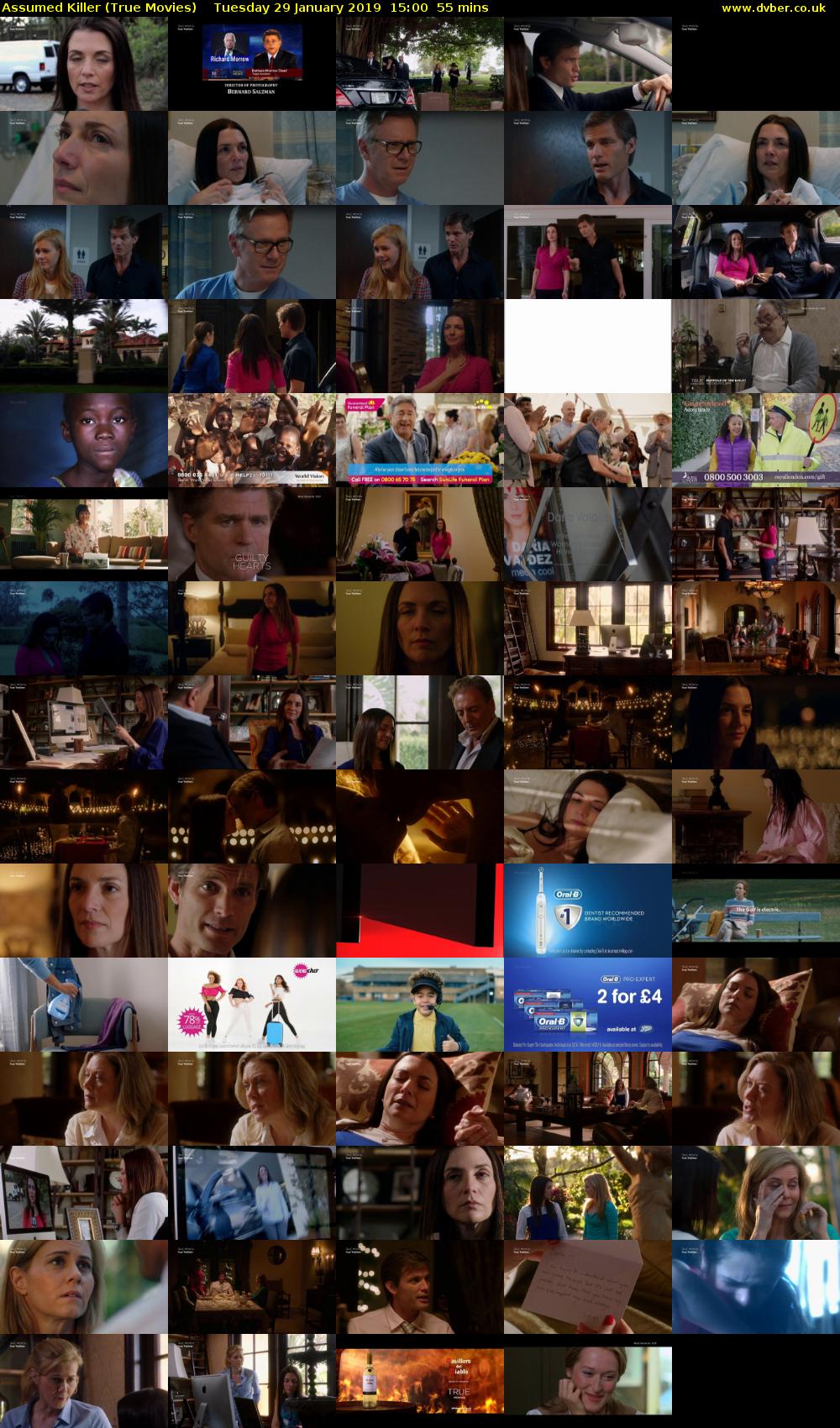 Assumed Killer (True Movies) Tuesday 29 January 2019 15:00 - 15:55