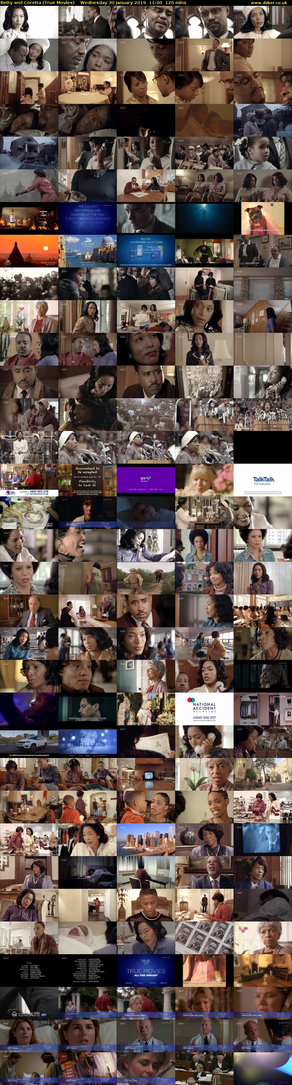 Betty and Coretta (True Movies) Wednesday 30 January 2019 11:00 - 13:00
