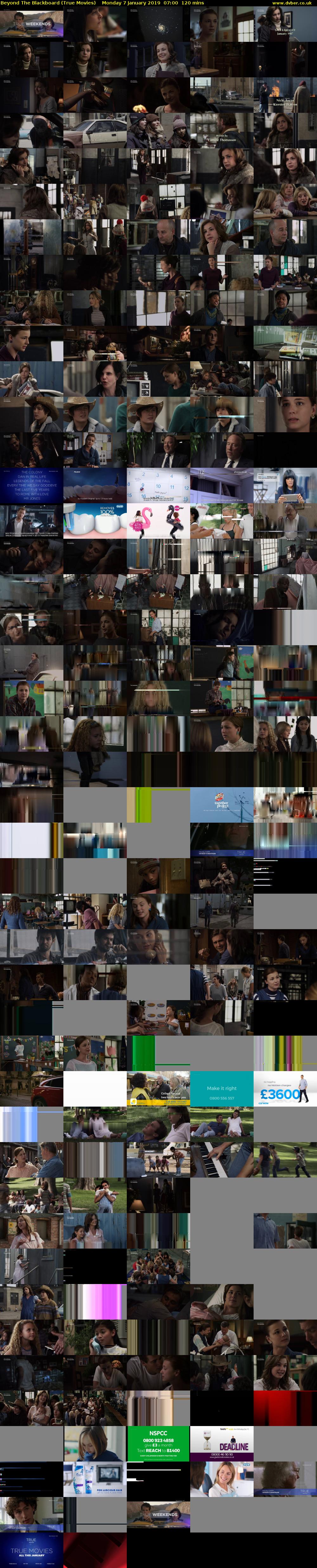 Beyond The Blackboard (True Movies) Monday 7 January 2019 07:00 - 09:00