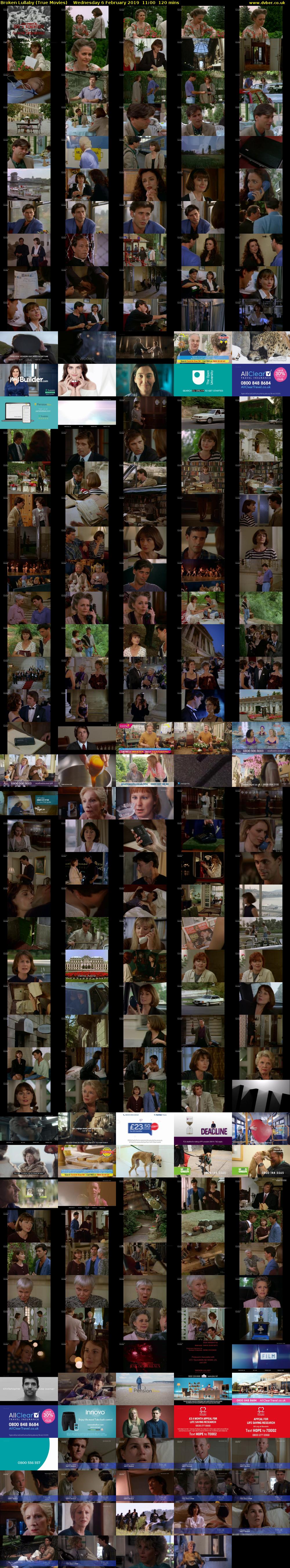 Broken Lullaby (True Movies) Wednesday 6 February 2019 11:00 - 13:00