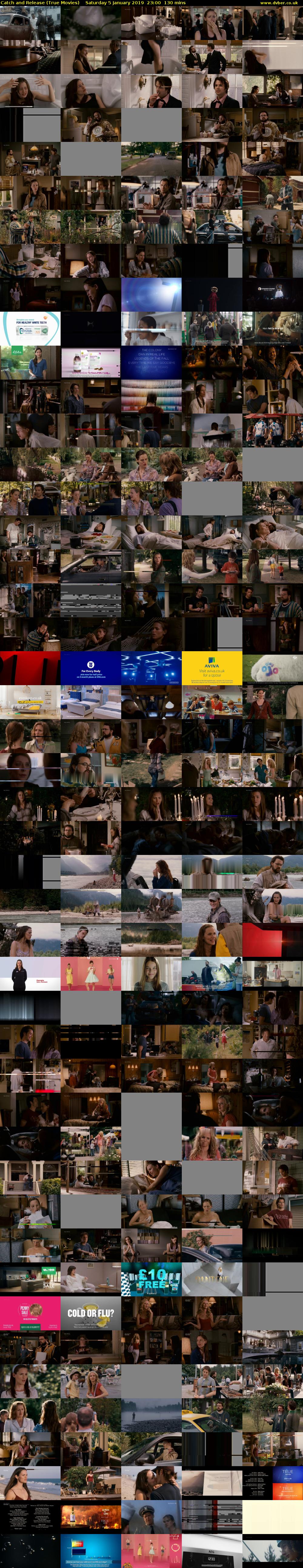 Catch and Release (True Movies) Saturday 5 January 2019 23:00 - 01:10