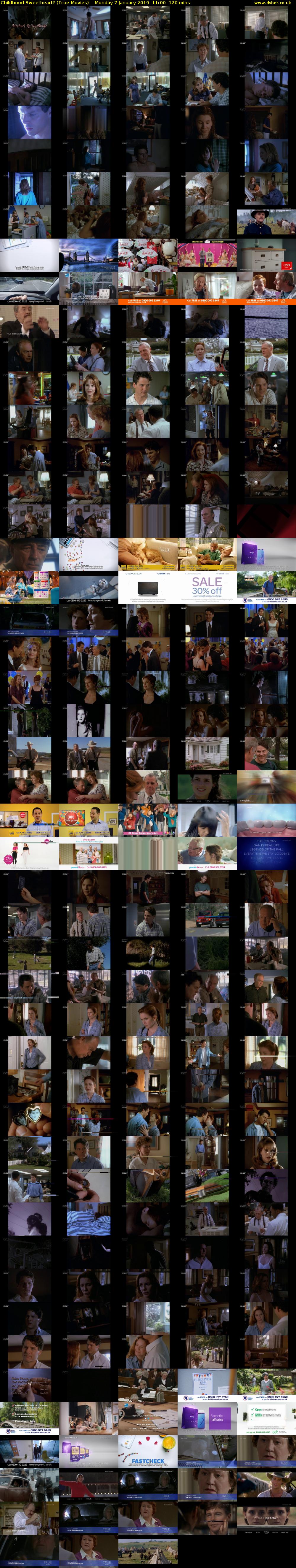 Childhood Sweetheart? (True Movies) Monday 7 January 2019 11:00 - 13:00