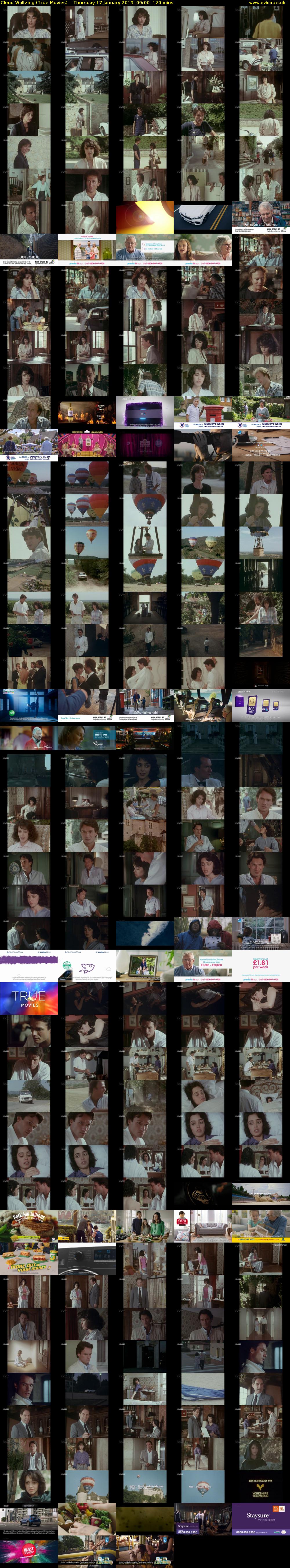 Cloud Waltzing (True Movies) Thursday 17 January 2019 09:00 - 11:00