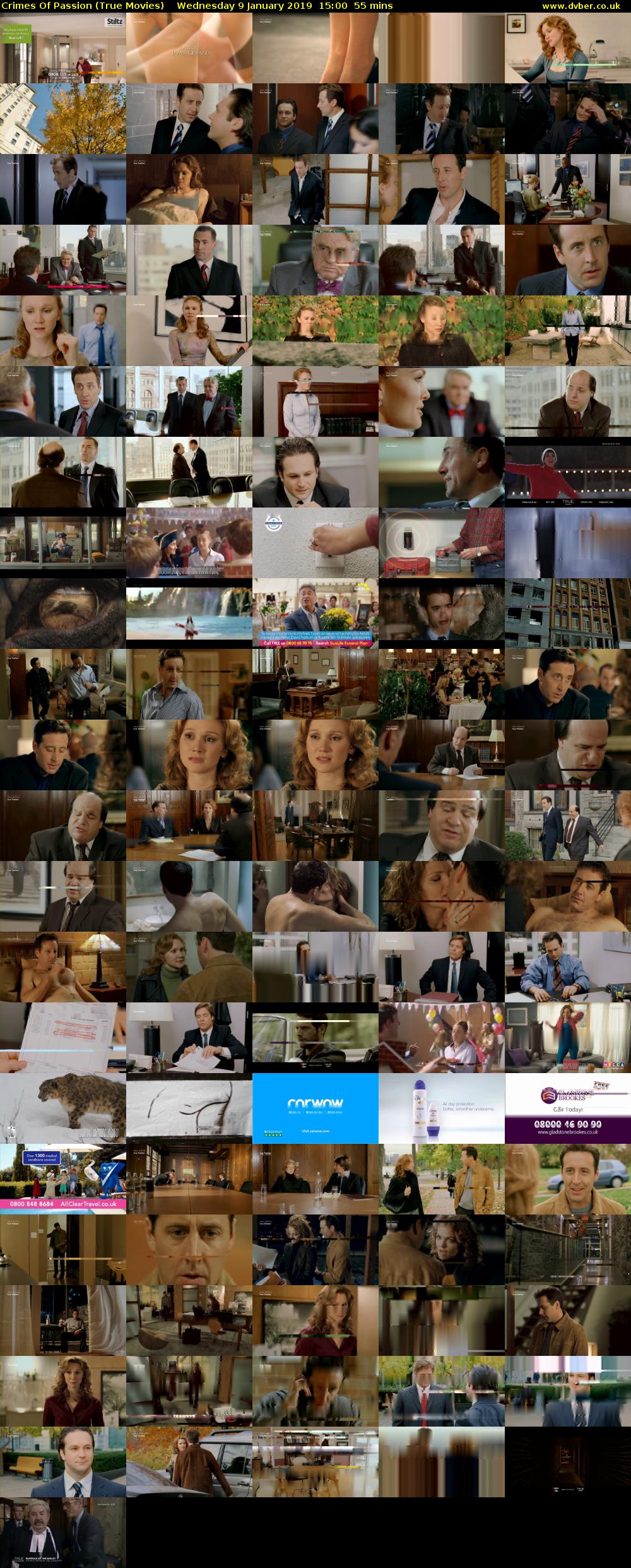 Crimes Of Passion (True Movies) Wednesday 9 January 2019 15:00 - 15:55