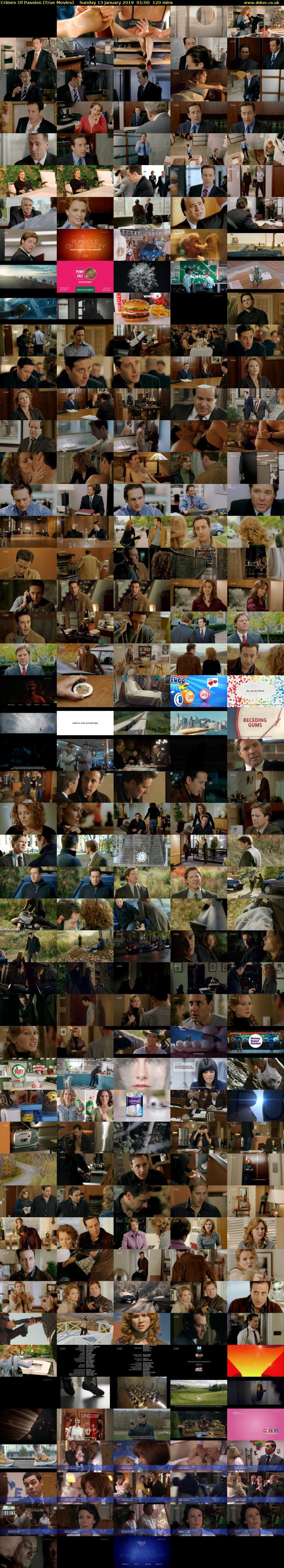 Crimes Of Passion (True Movies) Sunday 13 January 2019 01:00 - 03:00