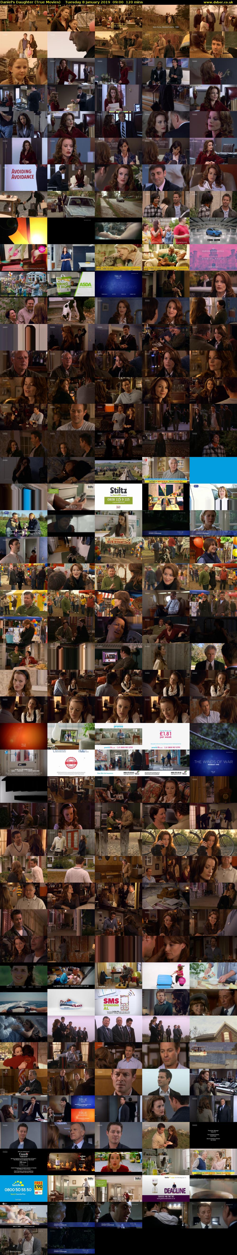 Daniel's Daughter (True Movies) Tuesday 8 January 2019 09:00 - 11:00