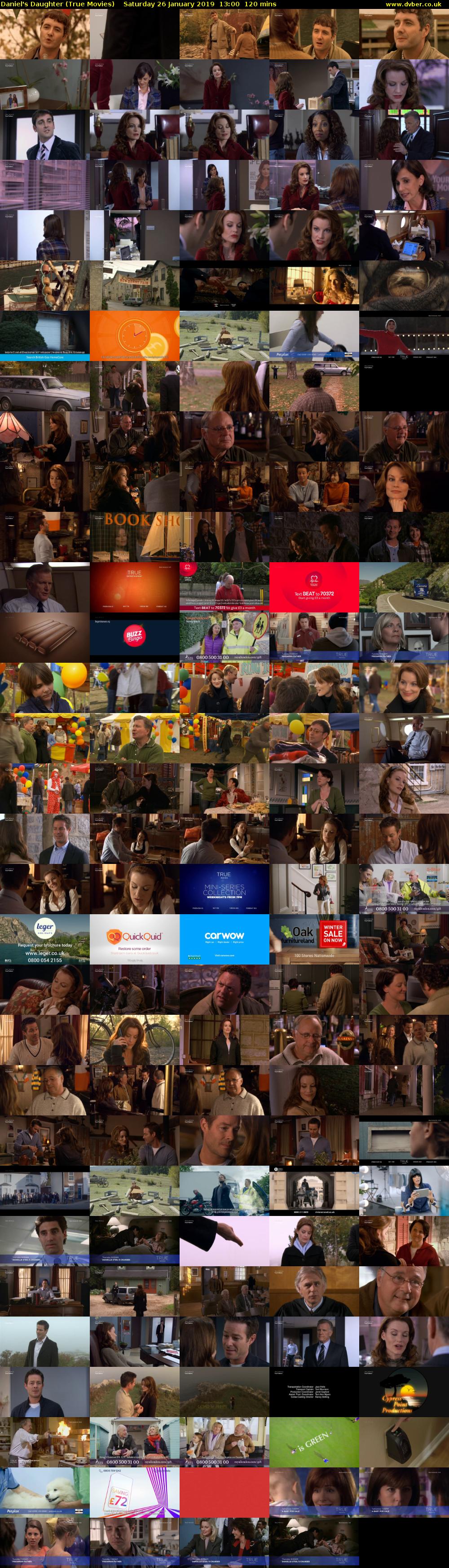 Daniel's Daughter (True Movies) Saturday 26 January 2019 13:00 - 15:00