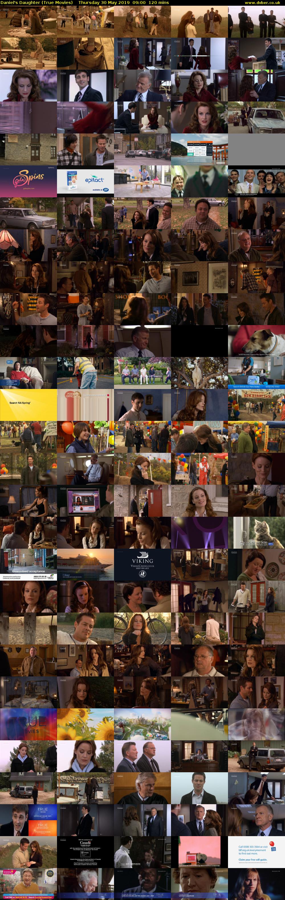 Daniel's Daughter (True Movies) Thursday 30 May 2019 09:00 - 11:00