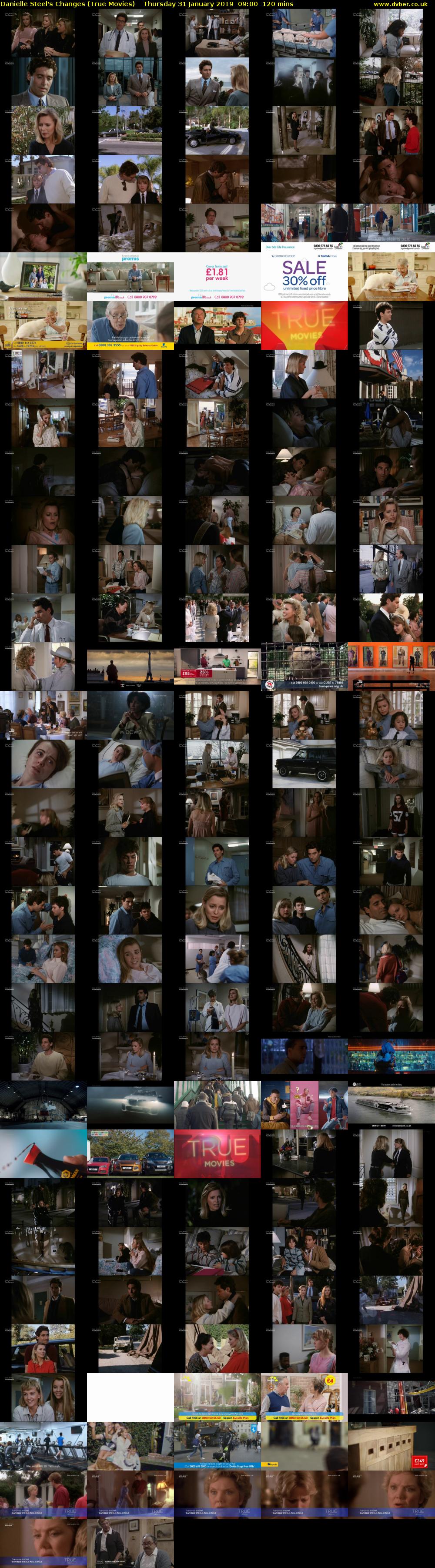 Danielle Steel's Changes (True Movies) Thursday 31 January 2019 09:00 - 11:00