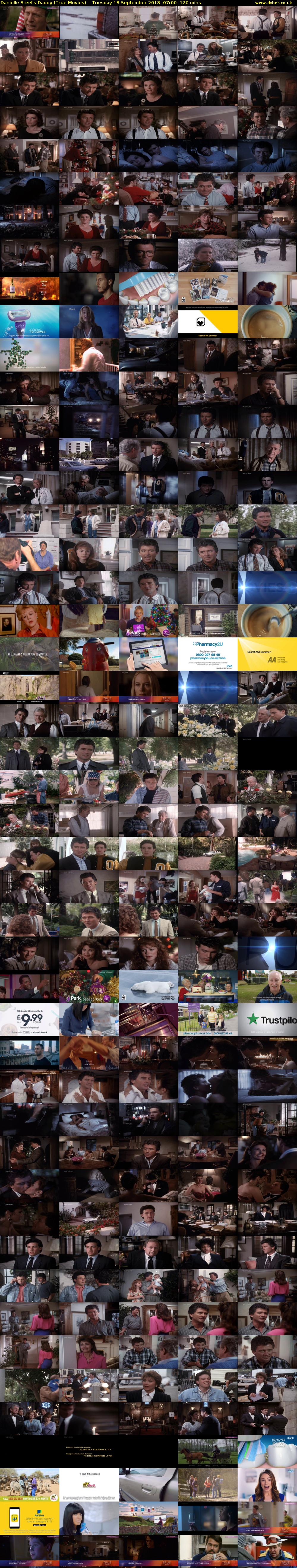 Danielle Steel's Daddy (True Movies) Tuesday 18 September 2018 07:00 - 09:00