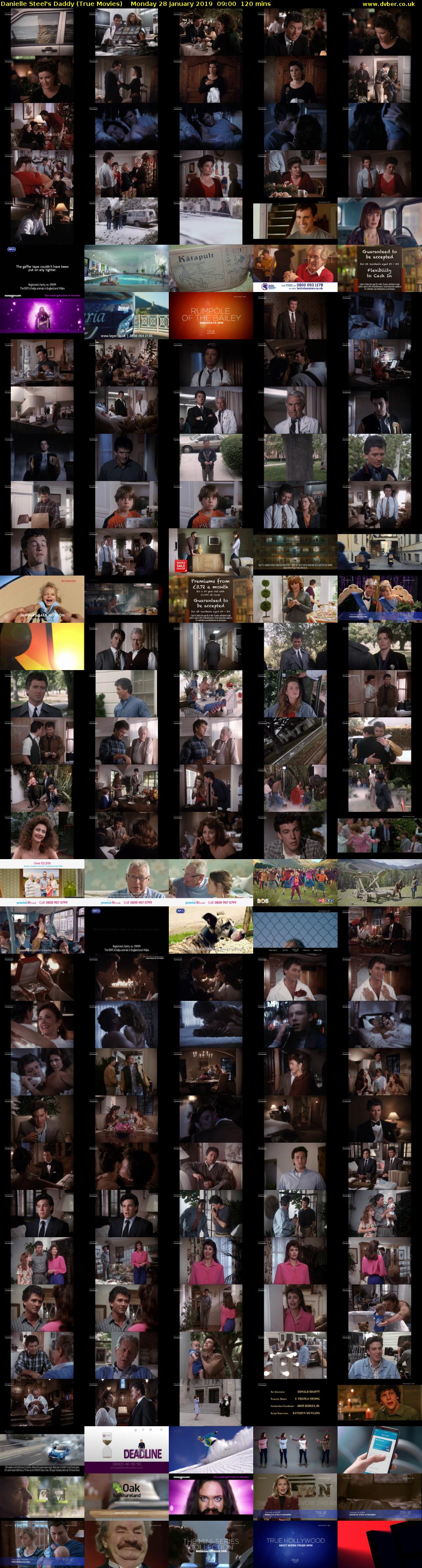 Danielle Steel's Daddy (True Movies) Monday 28 January 2019 09:00 - 11:00