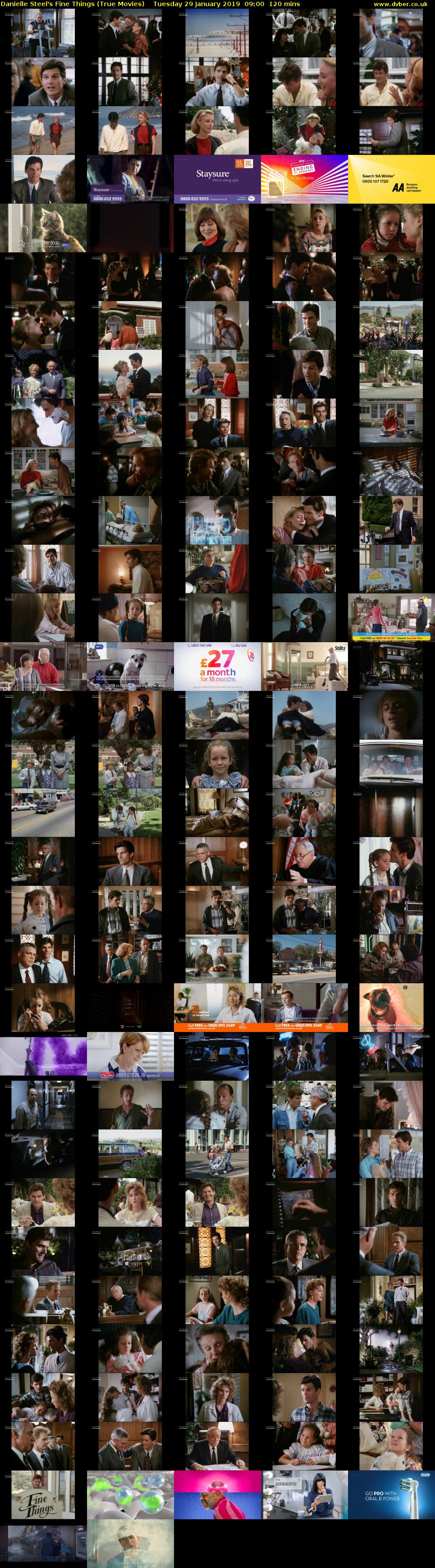 Danielle Steel's Fine Things (True Movies) Tuesday 29 January 2019 09:00 - 11:00