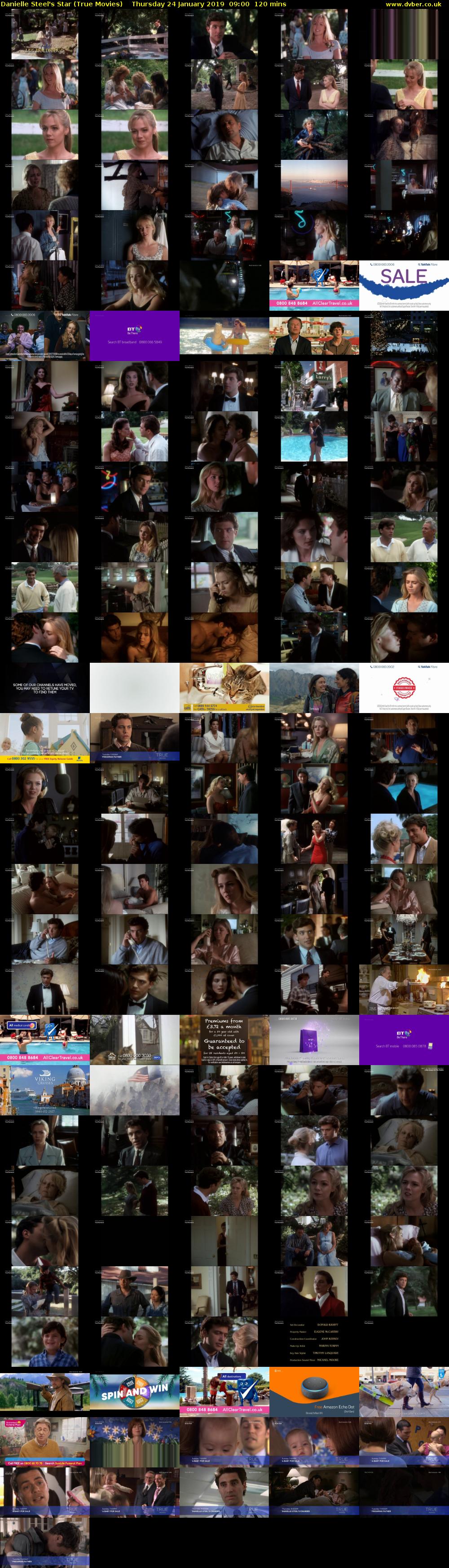 Danielle Steel's Star (True Movies) Thursday 24 January 2019 09:00 - 11:00