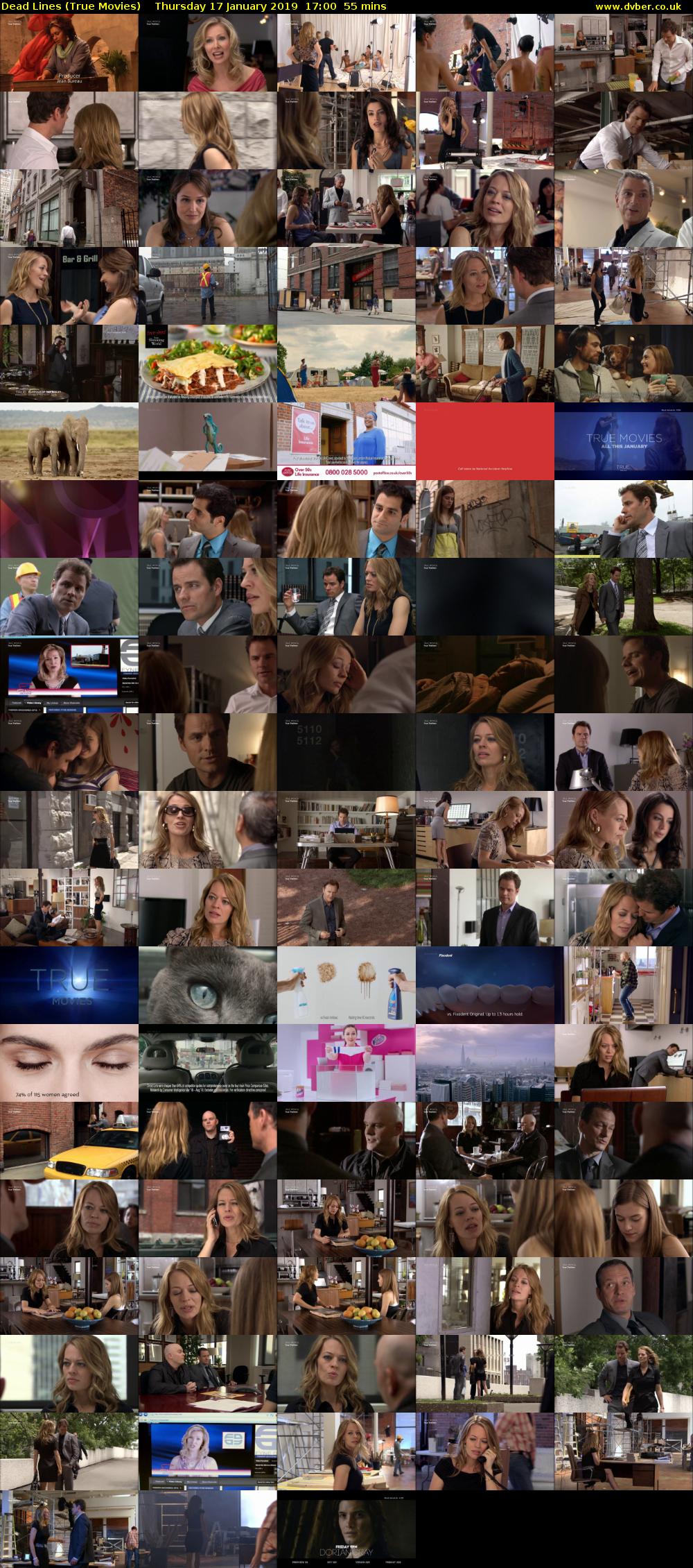 Dead Lines (True Movies) Thursday 17 January 2019 17:00 - 17:55