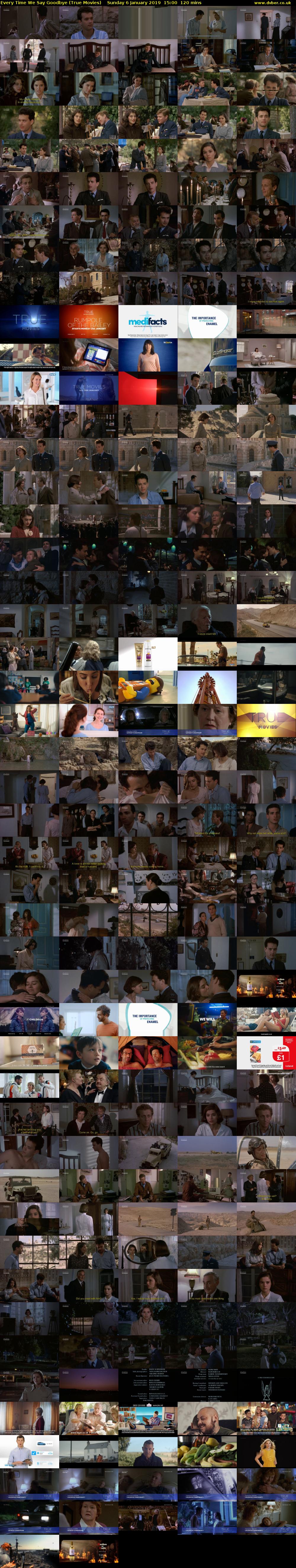 Every Time We Say Goodbye (True Movies) Sunday 6 January 2019 15:00 - 17:00