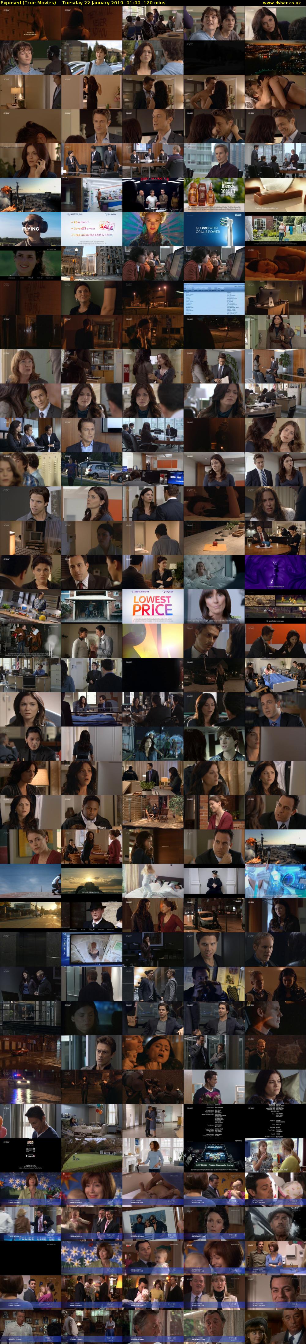 Exposed (True Movies) Tuesday 22 January 2019 01:00 - 03:00