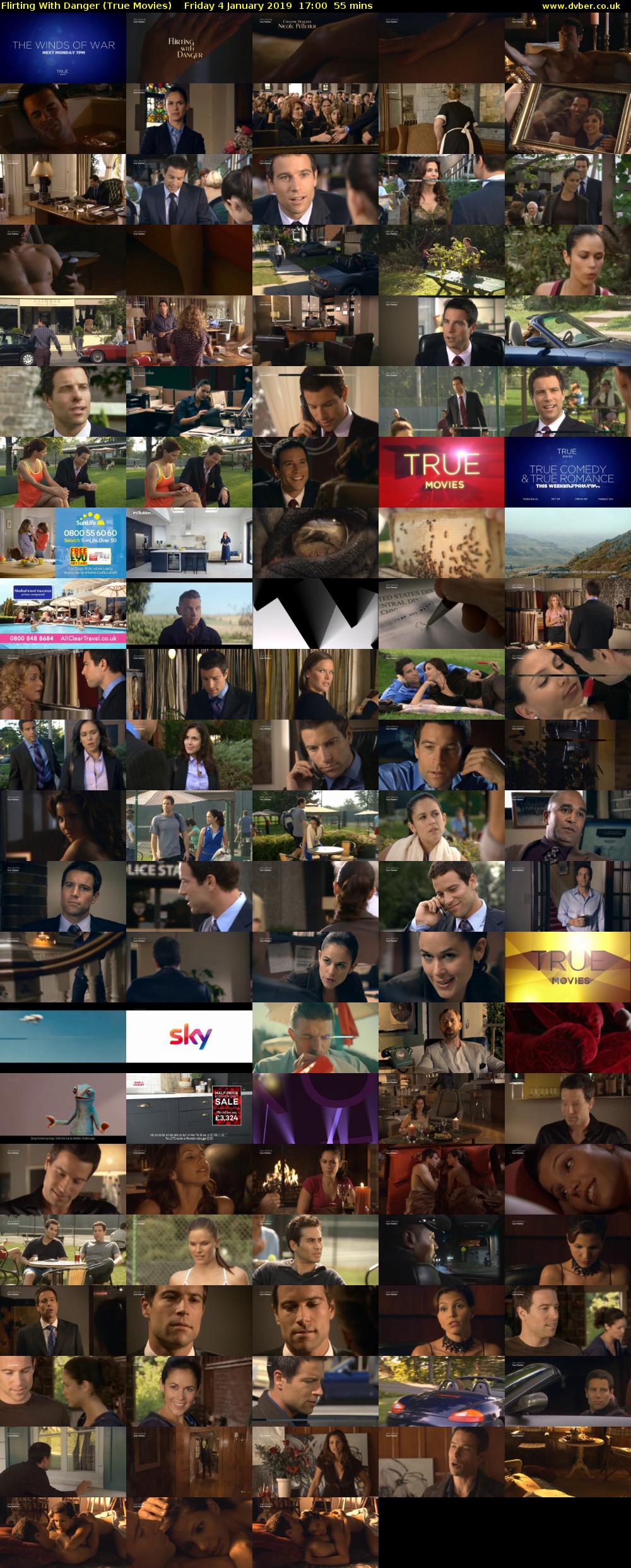 Flirting With Danger (True Movies) Friday 4 January 2019 17:00 - 17:55