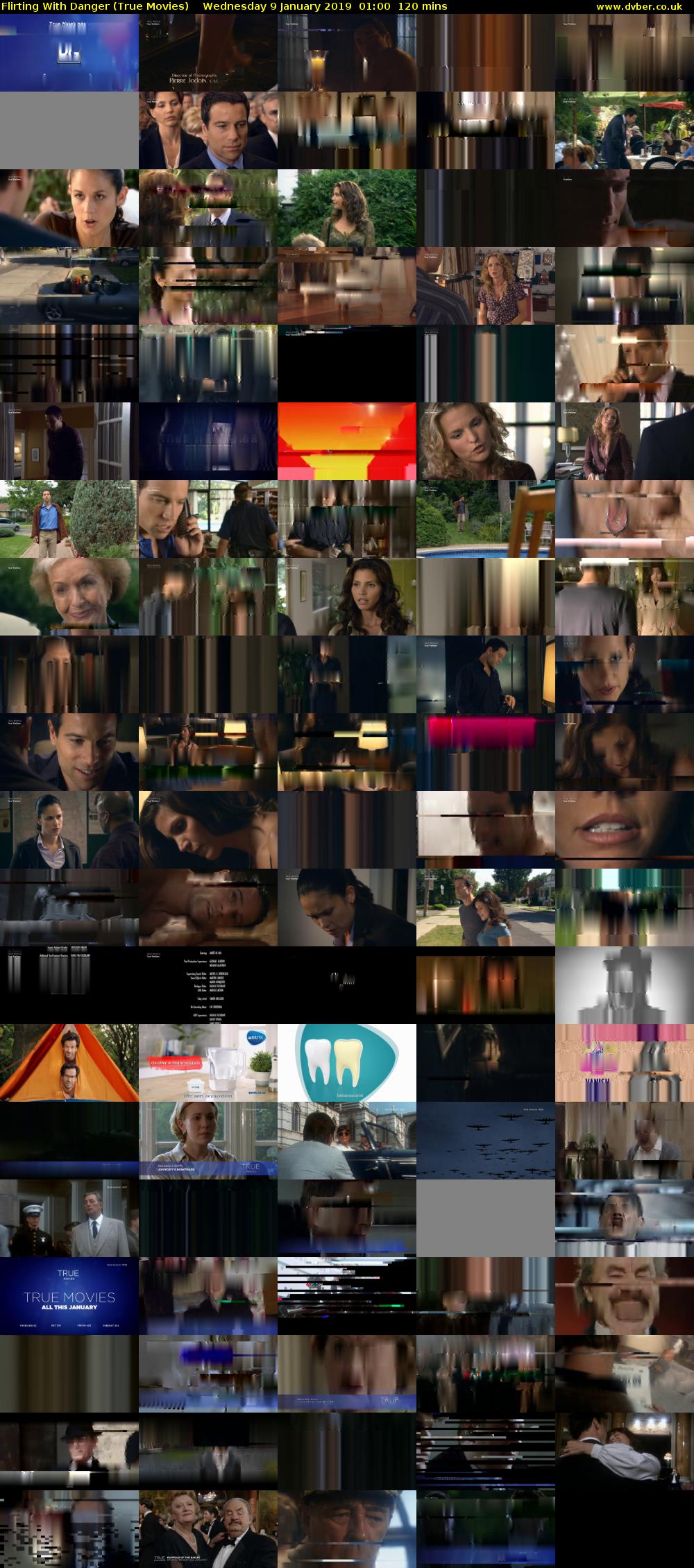 Flirting With Danger (True Movies) Wednesday 9 January 2019 01:00 - 03:00