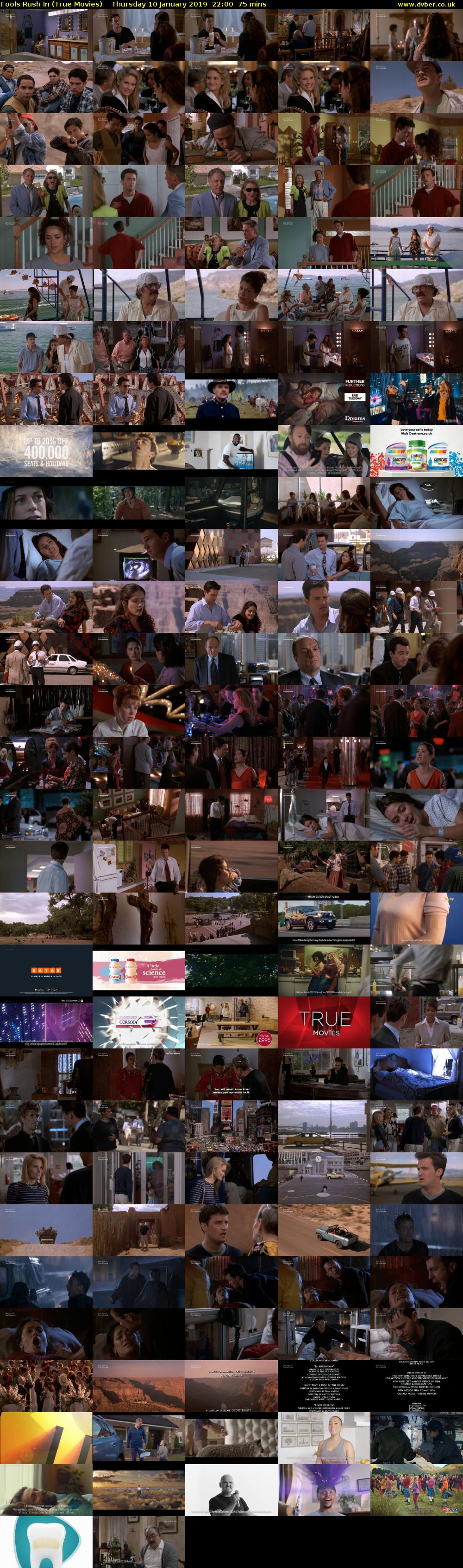 Fools Rush In (True Movies) Thursday 10 January 2019 22:00 - 23:15