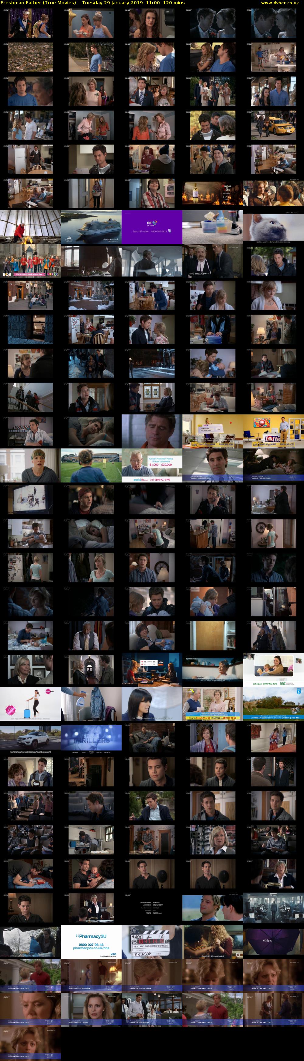 Freshman Father (True Movies) Tuesday 29 January 2019 11:00 - 13:00