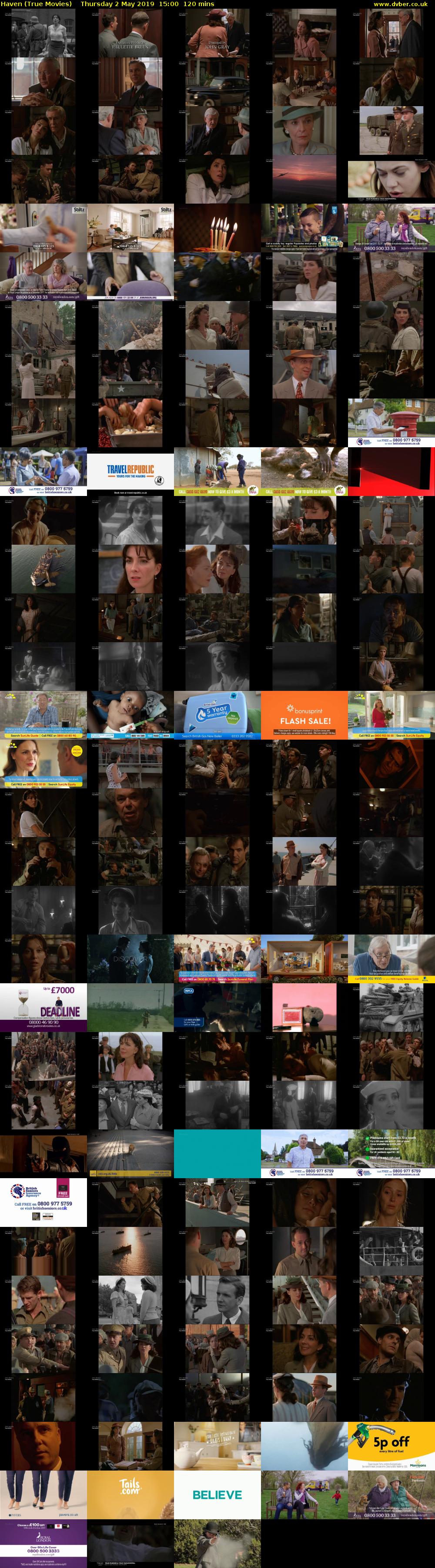 Haven (True Movies) Thursday 2 May 2019 15:00 - 17:00