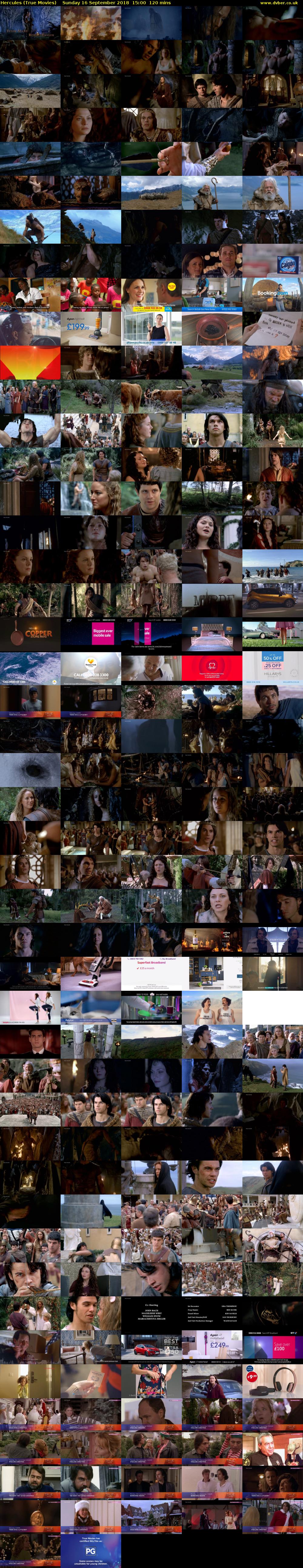 Hercules (True Movies) Sunday 16 September 2018 15:00 - 17:00