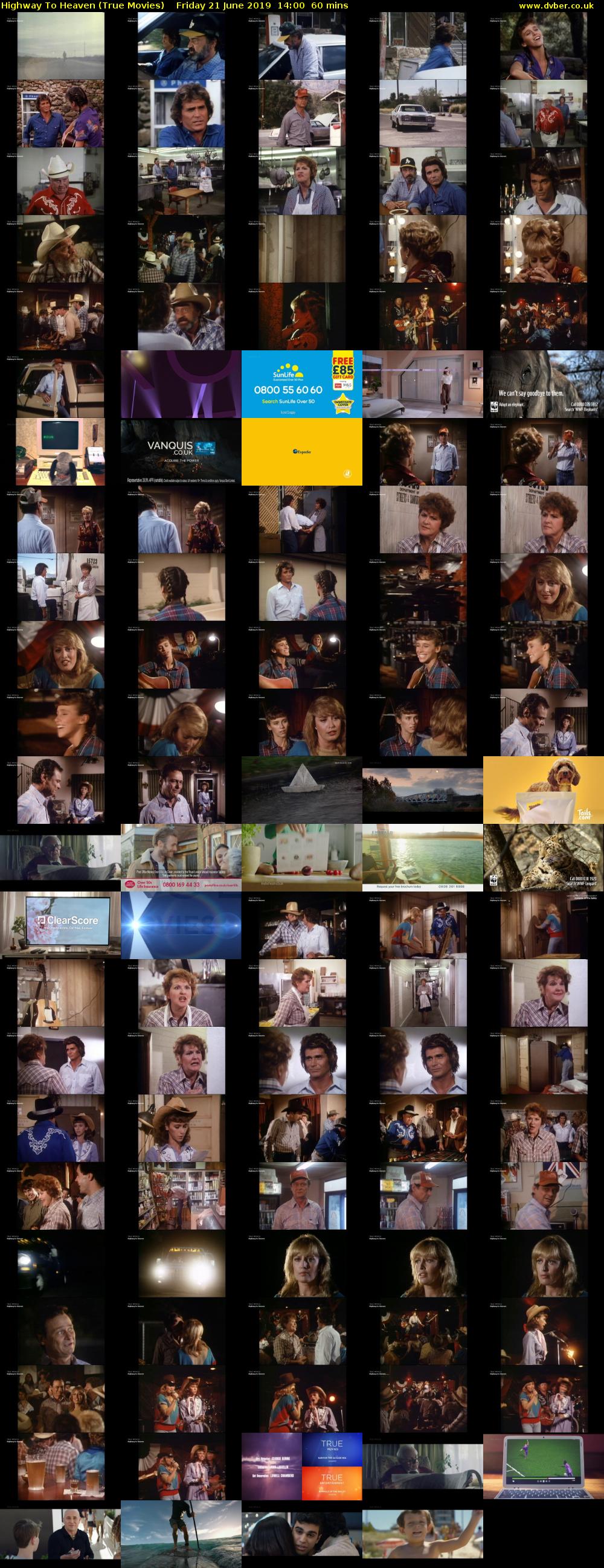 Highway To Heaven (True Movies) Friday 21 June 2019 14:00 - 15:00