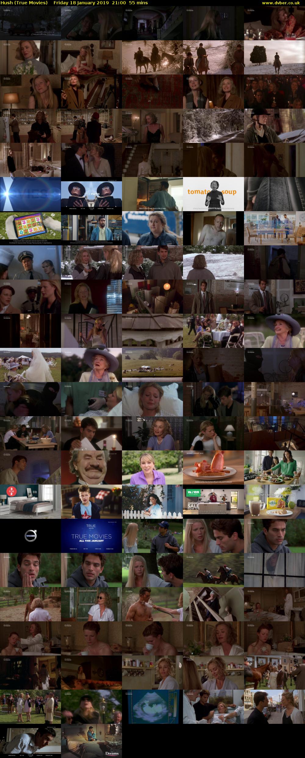 Hush (True Movies) Friday 18 January 2019 21:00 - 21:55