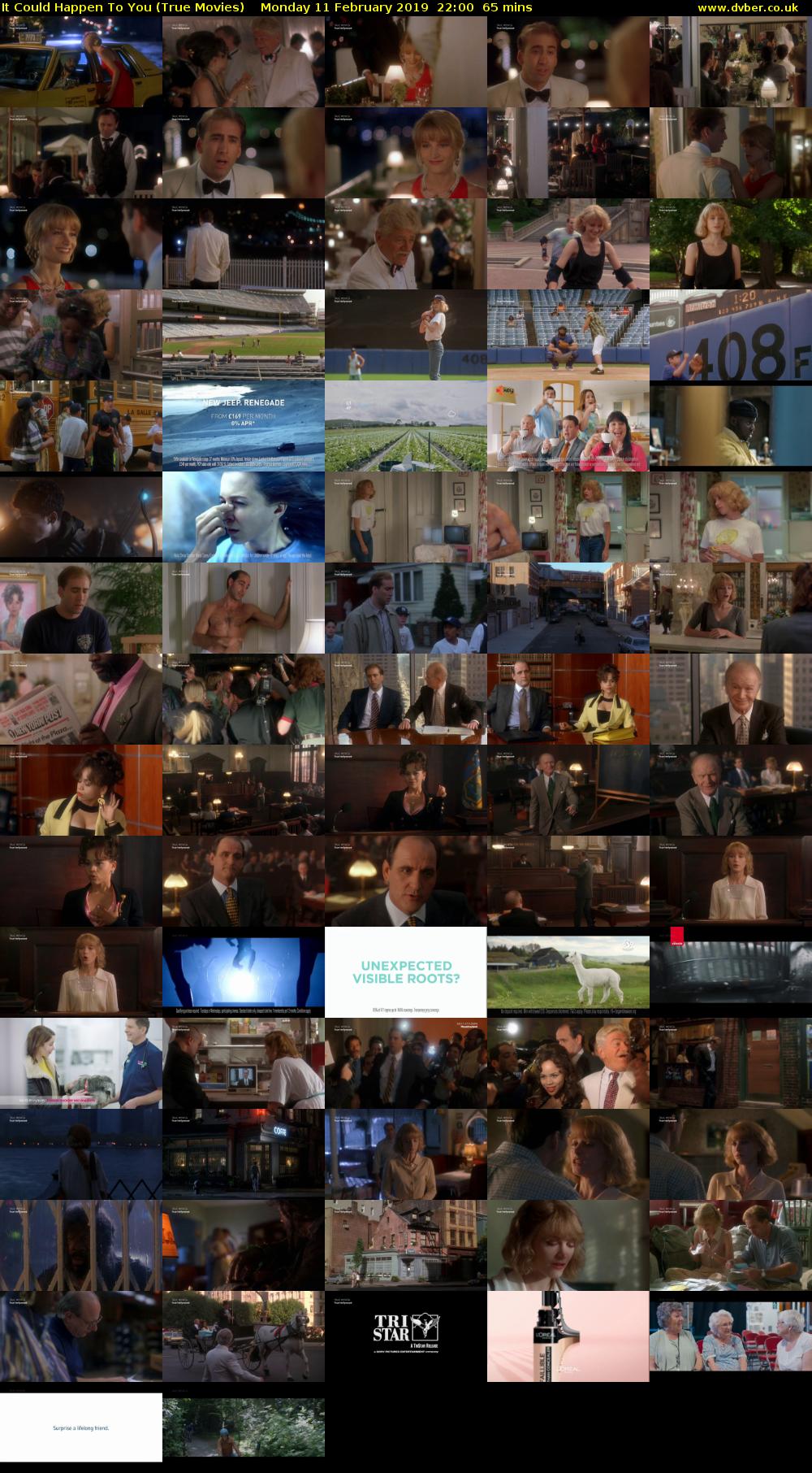 It Could Happen To You (True Movies) Monday 11 February 2019 22:00 - 23:05