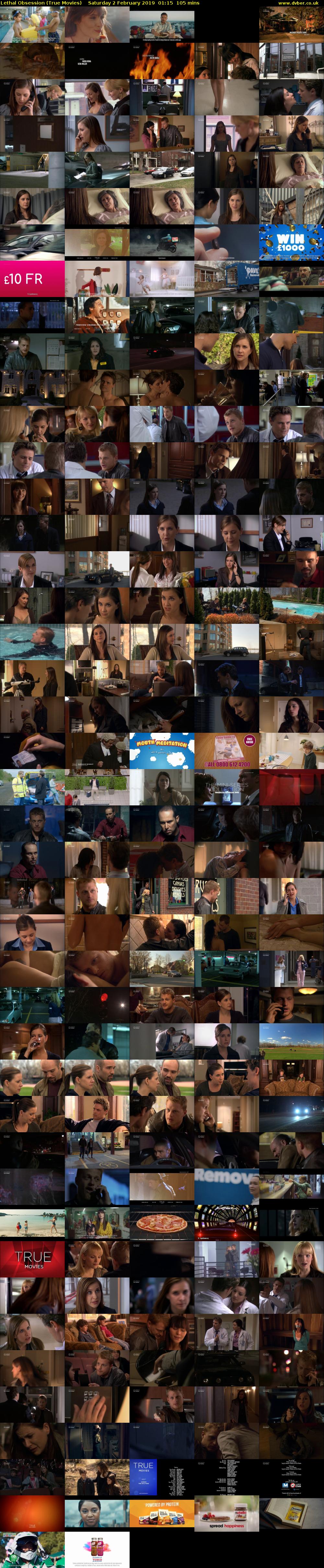 Lethal Obsession (True Movies) Saturday 2 February 2019 01:15 - 03:00