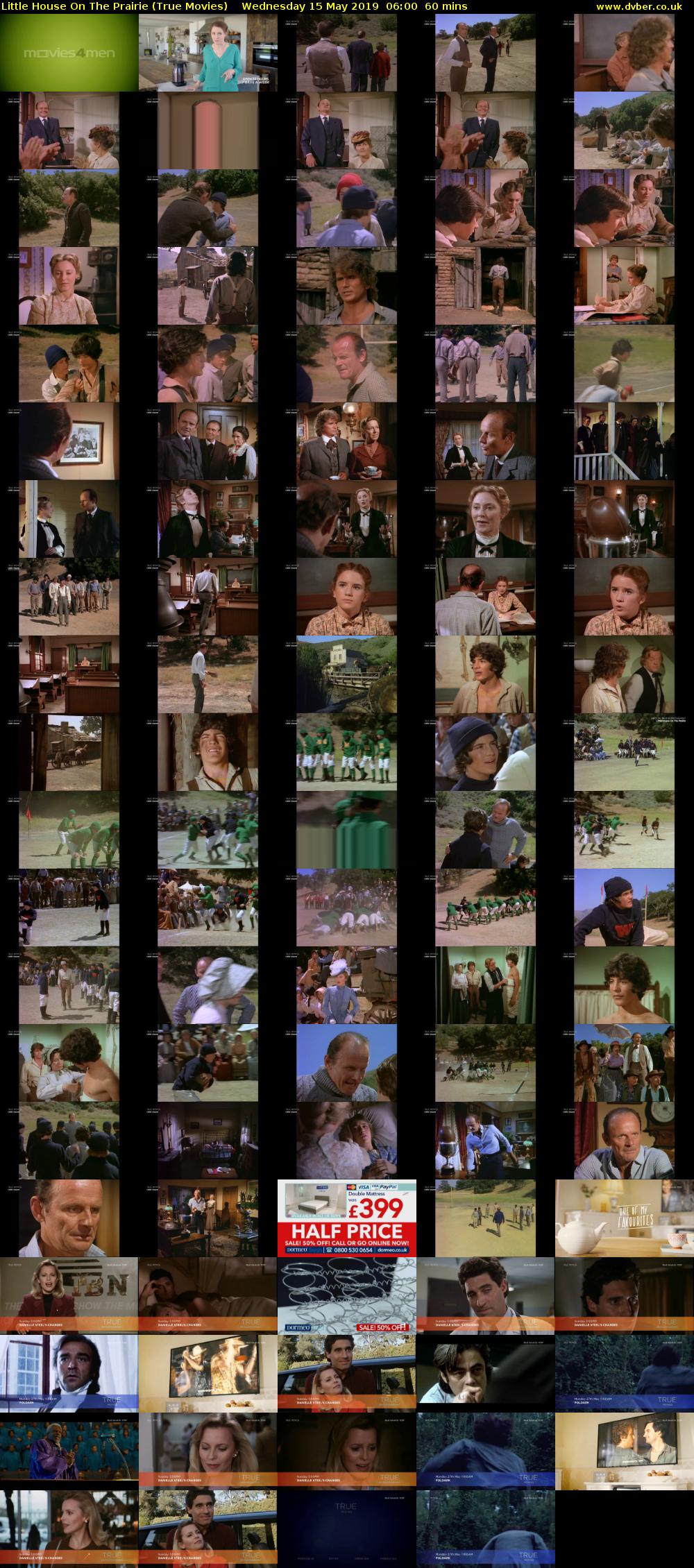 Little House On The Prairie (True Movies) Wednesday 15 May 2019 06:00 - 07:00