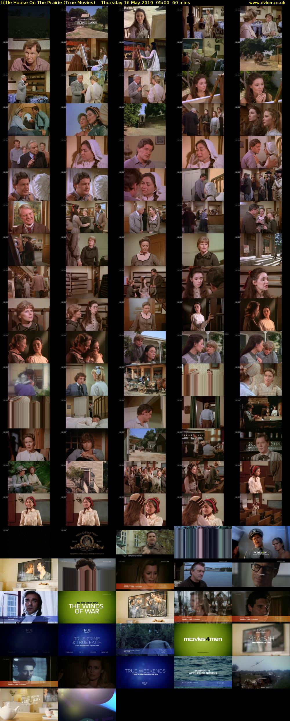 Little House On The Prairie (True Movies) Thursday 16 May 2019 05:00 - 06:00