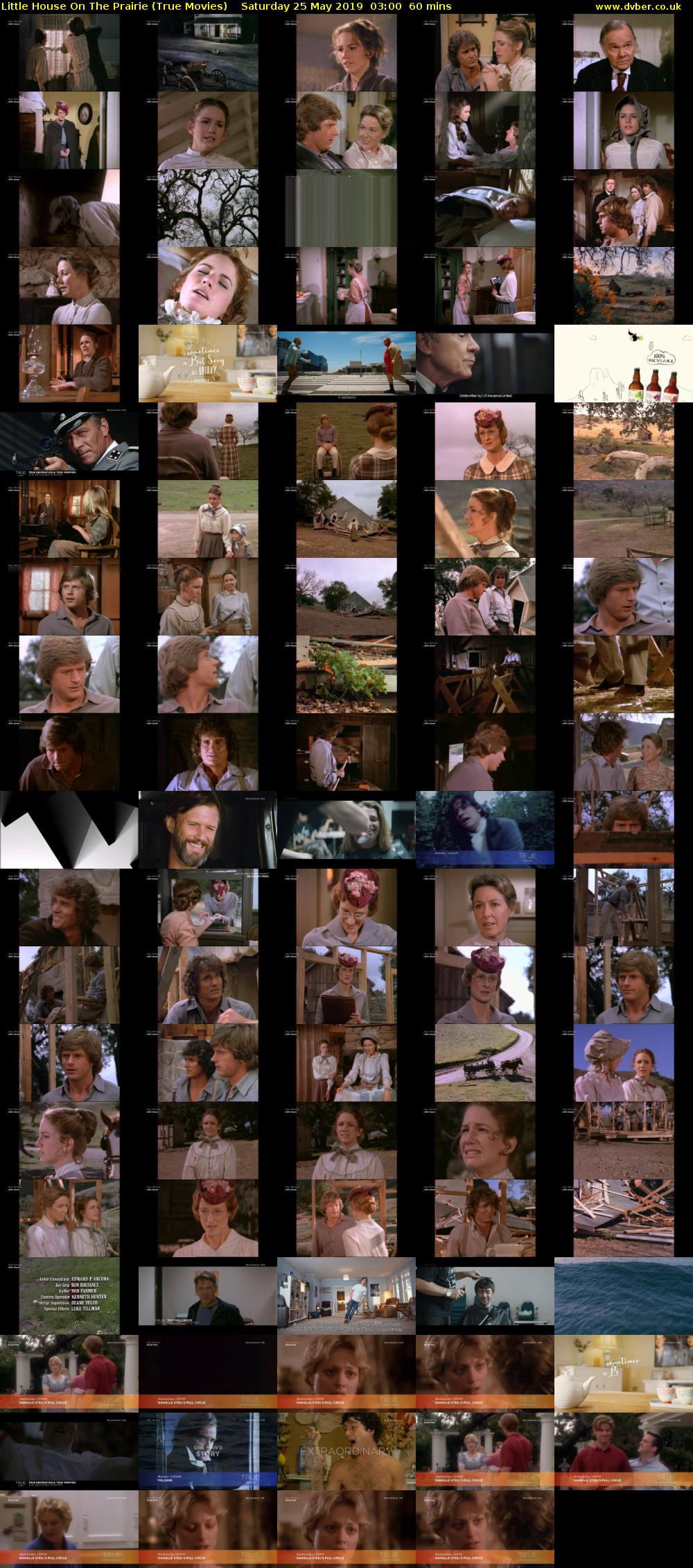 Little House On The Prairie (True Movies) Saturday 25 May 2019 03:00 - 04:00
